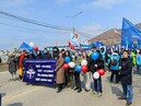 01 мая учащиеся, сотрудники и преподаватели Дальневосточного филиала Всероссийской академии внешней торговли Министерства экономического развития Российской Федерации приняли участие в праздновании государственного праздника – Дня Весны и Труда.