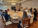 «Очередное собрание старост учебных групп с директором»