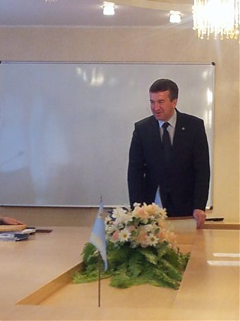 ДВФ ВАВТ - «Вручение грамот Министерства экономического развития, предпринимательства и торговли Камчатского края»